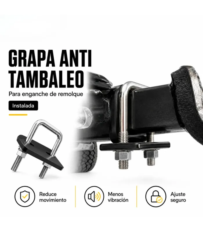 Grapa Anti Tambaleo para Enganche de Remolque