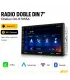 Radio Doble DIN Onelux 7 Pulgadas Pantalla IPS Sistema Android 11 WiFi Bluetooth OX-R7055A Universal