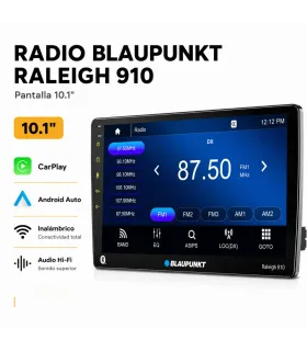 Radio Blaupunkt Raleigh 910 Pantalla Táctil 10.1