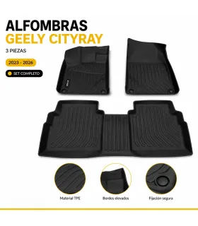 Alfombras Focus Mats Geely Cityray 2023-2026