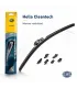 Escobilla limpia parabrisas Hella Cleantech validar medida y conector