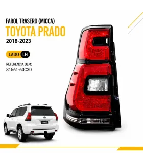Farol trasero Toyota Prado 2018-2023 Izquierda
