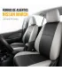 Forros Nissan March por filas con instalación gratis en Santo Domingo