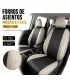 Forros de asientos Nissan X-Trail con logo o sin logo montura gratis