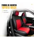 Forros de asientos Toyota Raize en vinil tipo piel