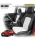 Forros de asientos Kia Soul en leatherette vinil tipo piel