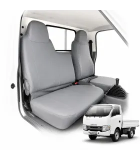 Forros de asientos Isuzu Traviz en vinil tipo piel