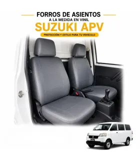 Forros de asientos Suzuki APV en vinil tipo piel