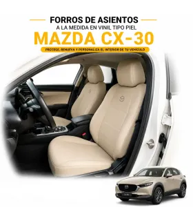 Forros de asientos Mazda CX-30 en vinil tipo piel