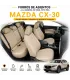 Forros a la medida Mazda CX-30 primera y segunda fila