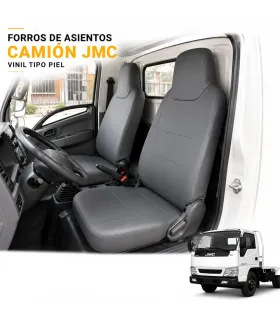 Forros de asientos camión JMC en vinil tipo piel