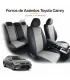Forros de asientos Toyota Camry con logo o sin logo