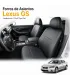 Forros de asientos Lexus GS en vinil tipo piel