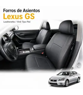Forros de asientos Lexus GS en vinil tipo piel