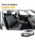 Forros a la medida Lexus GS primera y segunda fila