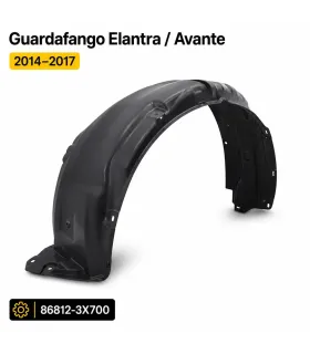Guardafangos Hyundai Elantra Avante 2014-2017 | Auto Fashion