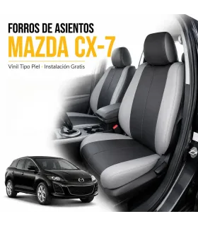 Forros de asientos Mazda CX-7 en vinil tipo piel