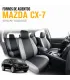 Forros a la medida Mazda CX-7 primera y segunda fila