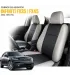 Forros de asientos Infiniti FX35 FX45 en vinil tipo piel