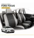 Forros de asientos Ford Focus en leatherette vinil tipo piel