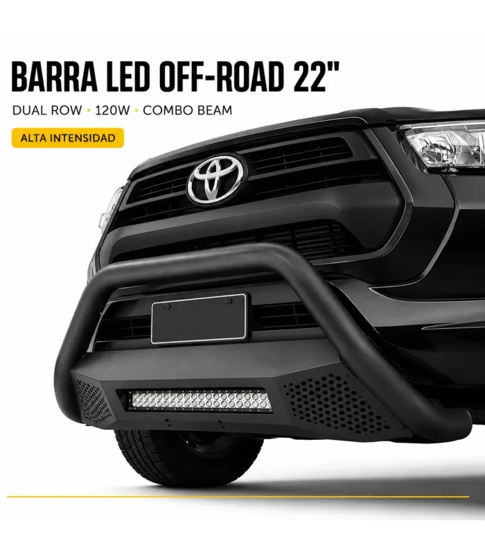 Barra LED Off-Road 120W para Jeep Pickup SUV
