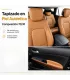 Tapizado de asientos en piel auténtica 70 30 para autos