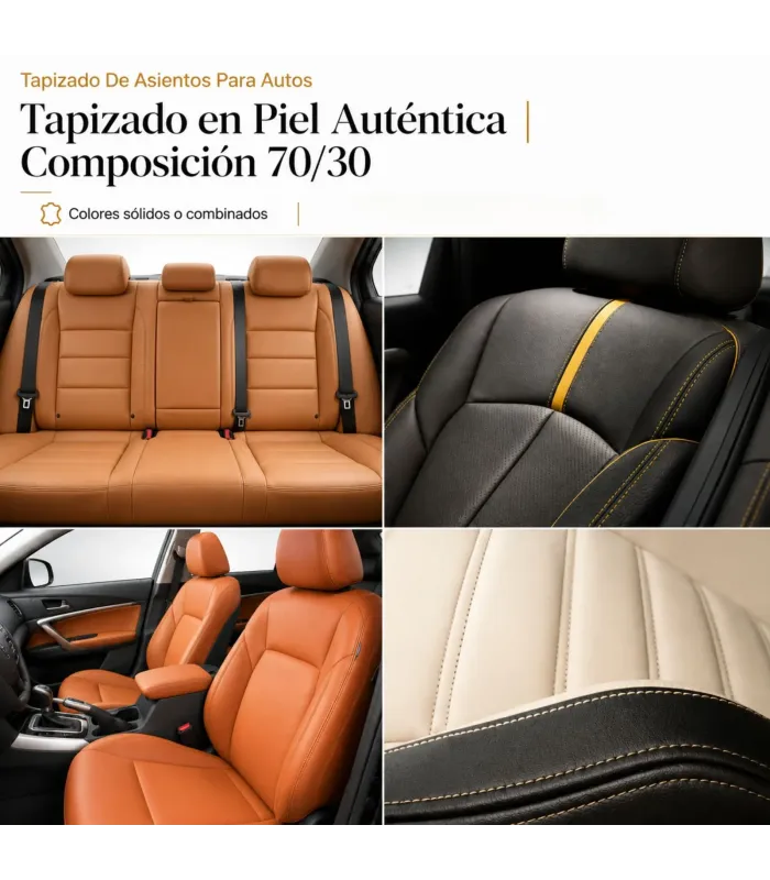 Tapizado profesional de asientos para SUV y camioneta