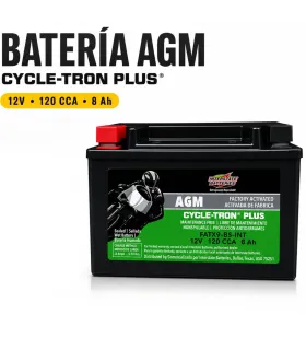 Batería AGM Interstate para moto ATV UTV 8Ah
