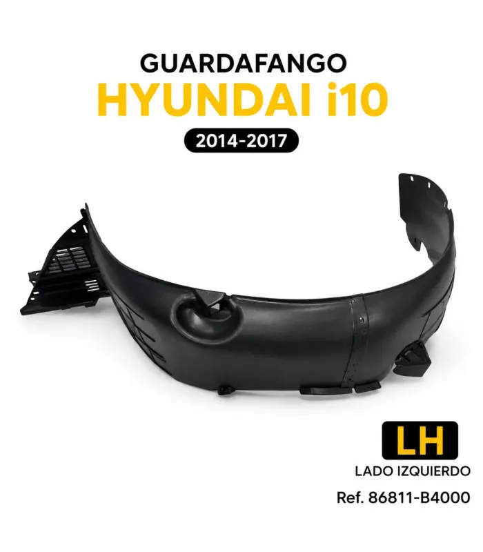 Guardafango Hyundai i10 2014-2017 RH LH | Auto Fashion
