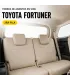 Interior Toyota Fortuner con forros de asientos leatherette a la medida