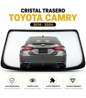 Vidrio posterior Toyota Camry 2018 2024 para reemplazo