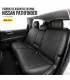 Interior Nissan Pathfinder con forros de asientos leatherette a la medida