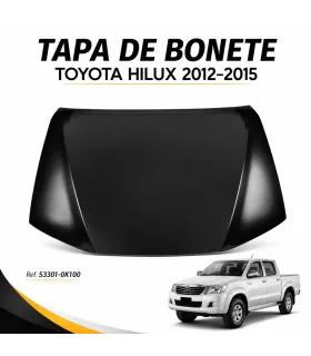 Bonete Toyota Hilux 2012 2015 sin hoyo para turbo 53301-0K100