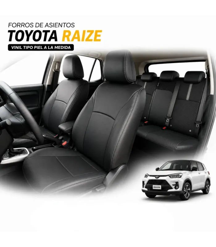 Forros de Asientos Toyota Raize Ambas Fila