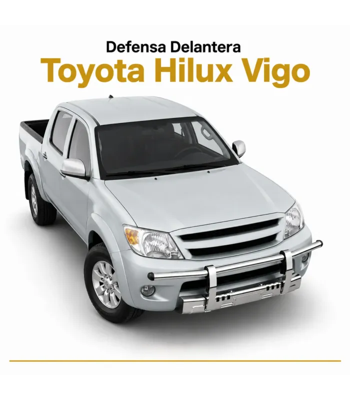 Bull bar defensa Toyota Hilux Vigo con instalación opcional