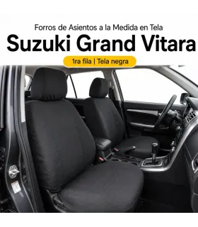 Forros de asientos en tela para Suzuki Grand Vitara a la medida