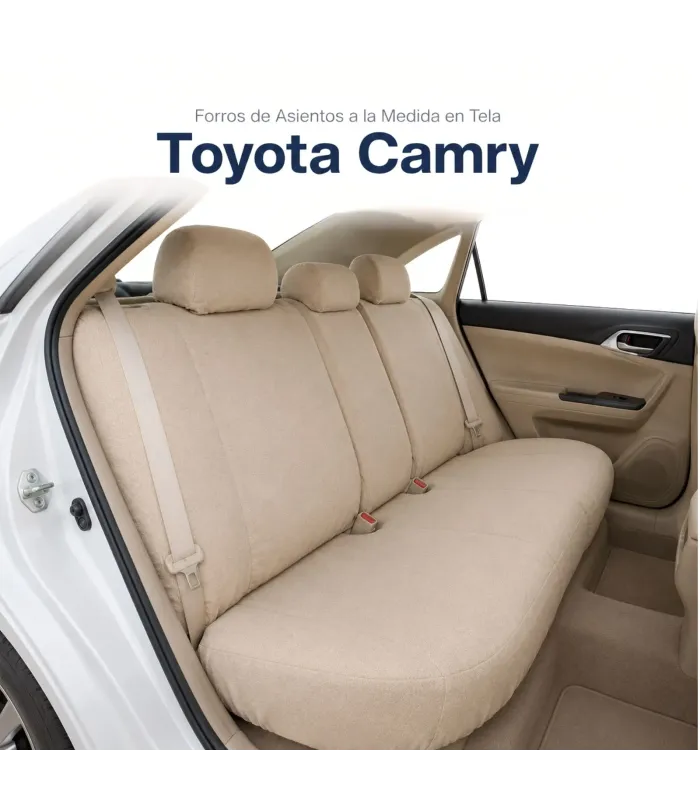 Tapizados de asientos Toyota Camry tela alta resistencia