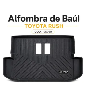 Cargo liner Toyota Rush 2017 2023 código 105960