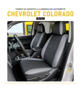 Forros de asientos leatherette vinil Chevrolet Colorado