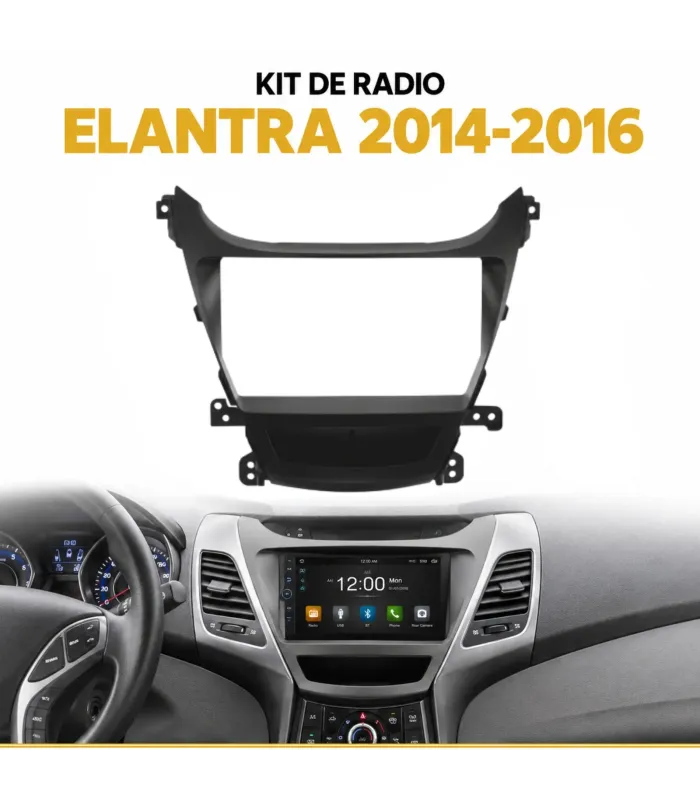 Kit de radio Hyundai Elantra 2014-2016