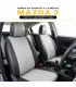 Forros a la medida Mazda 2 en vinil tipo piel