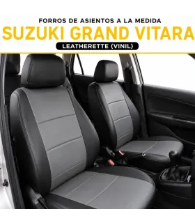 Forros a la medida Suzuki Grand Vitara en vinil tipo piel