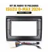 Dash panel para radio aftermarket Isuzu D-Max 2024