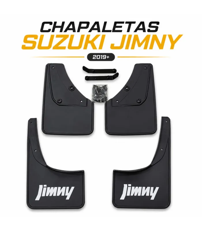 Chapaletas Suzuki Jimny para protección contra lodo y salpicaduras