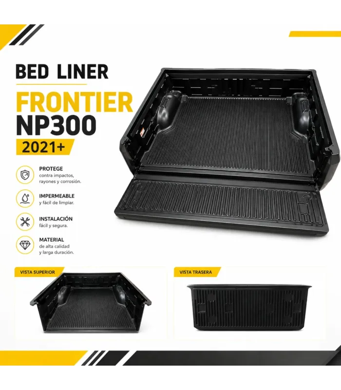 Protector de cama Nissan frontier NP300 2021-2026