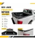 Protector de cama Bed Liner Nissan Frontier NP300 Doble Cabina 2016-2021, muestra producto instalado.