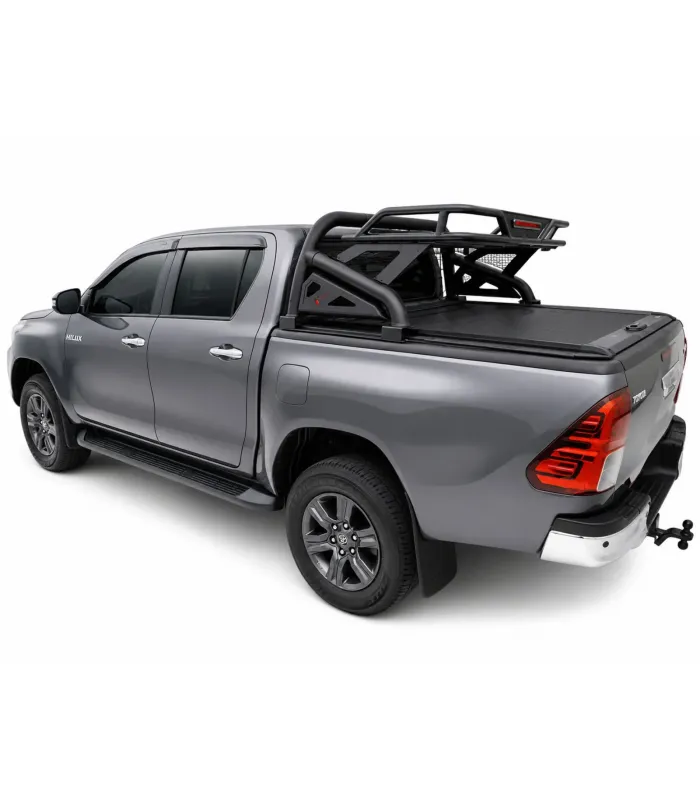 Roll Bar Spider Cargo 3 para Toyota Hilux Nissan Frontier Ford Ranger