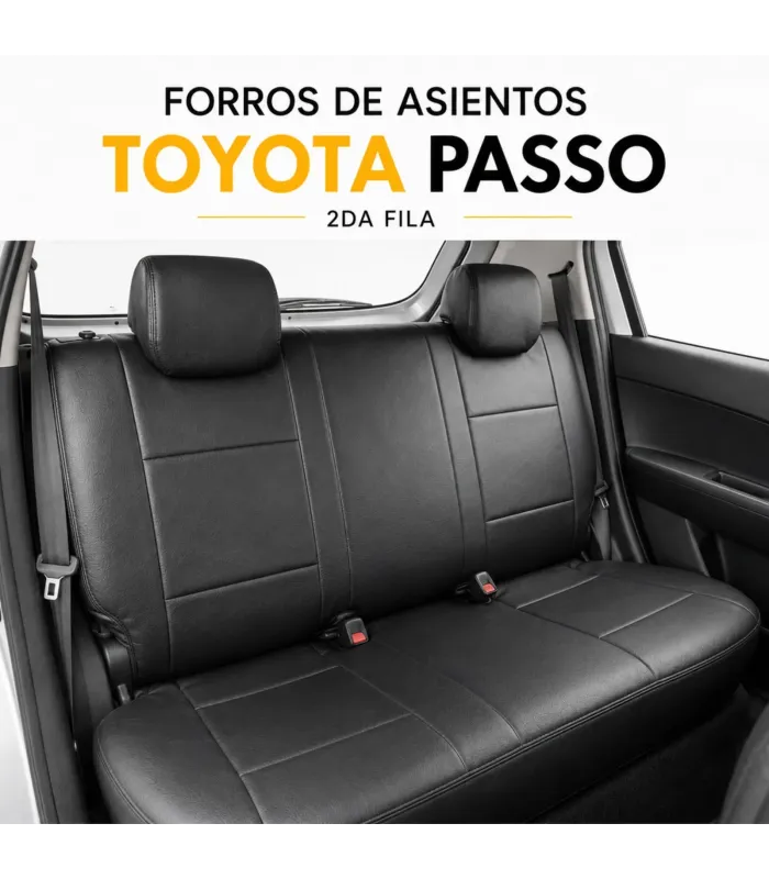 Forros de asientos Toyota Passo Auto Fashion