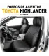 Forros de asientos leatherette vinil Toyota Highlander