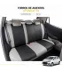 Interior Hyundai i10 con forros de asientos leatherette